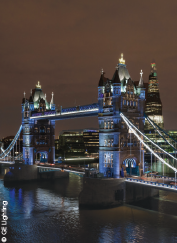 Tower Bridge, Londres aux rencontres lumière © GE Lighting