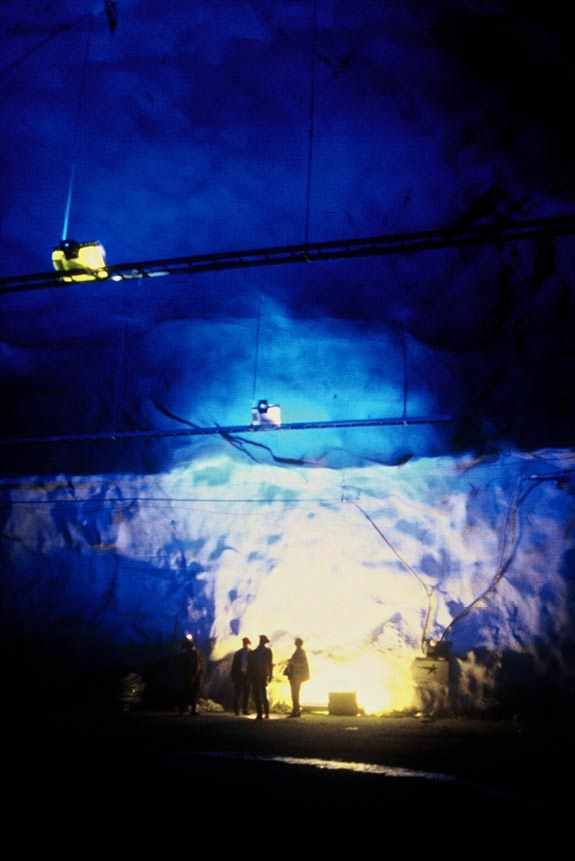 Tunnel de Laerdal, entre Bergen et Oslo, Norvège - Conception lumière et Photo Erik Selmer_43