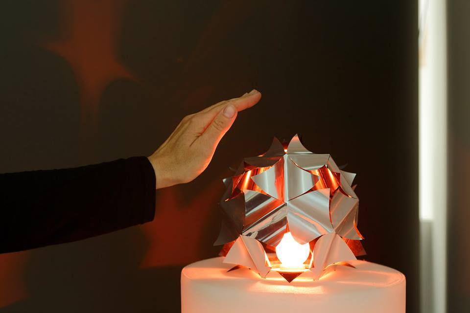 Daan Roosegaarde, «Lotus», 2011 – présenté à Lightopia © Vitra Design Museum 2013 - photo Ursula Sprecher