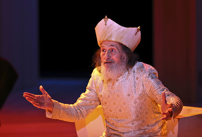 Le Roi Lear de William Shakespeare - Mise en scène : Christian Schiaretti - Création TNP 2014, Villeurbanne, France © Michel Cavalca