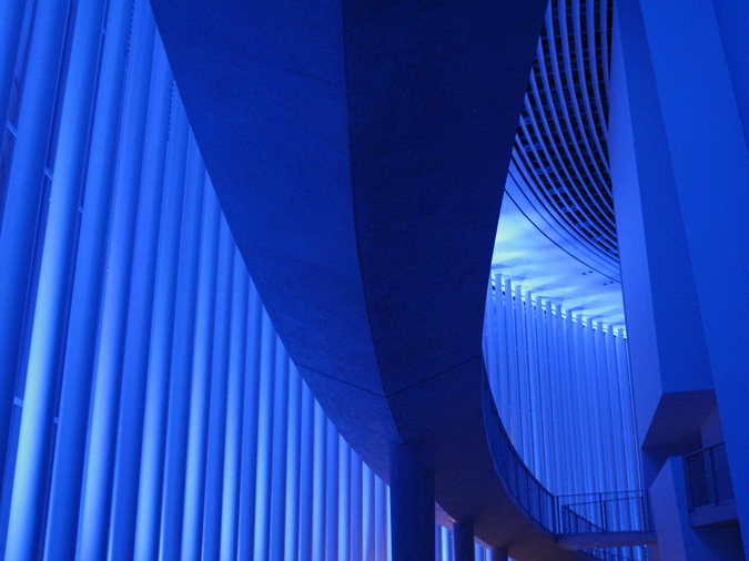 Mono Light, Eric Michel, 2014 - Philharmonie Luxembourg, Rainy days - Photo : Eric-Michel