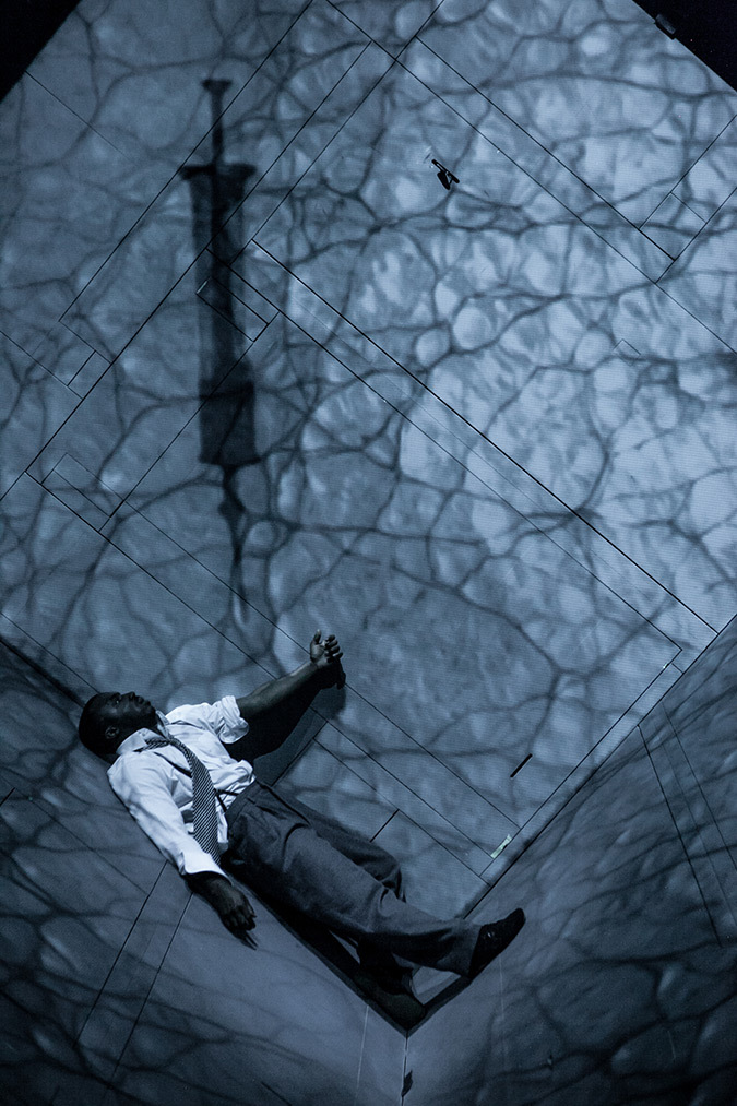 Wellesley Robertson III, Les aiguilles et l'opium - Robert Lepage, 2013 © Nicola Frank Vachon