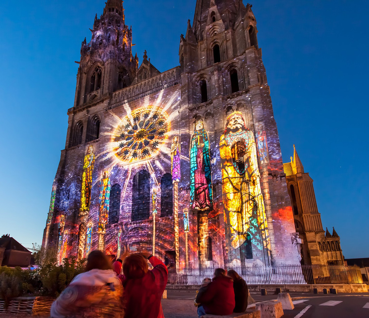 Chartres en lumières 2016 - Festival lumière - Light ZOOM Lumière