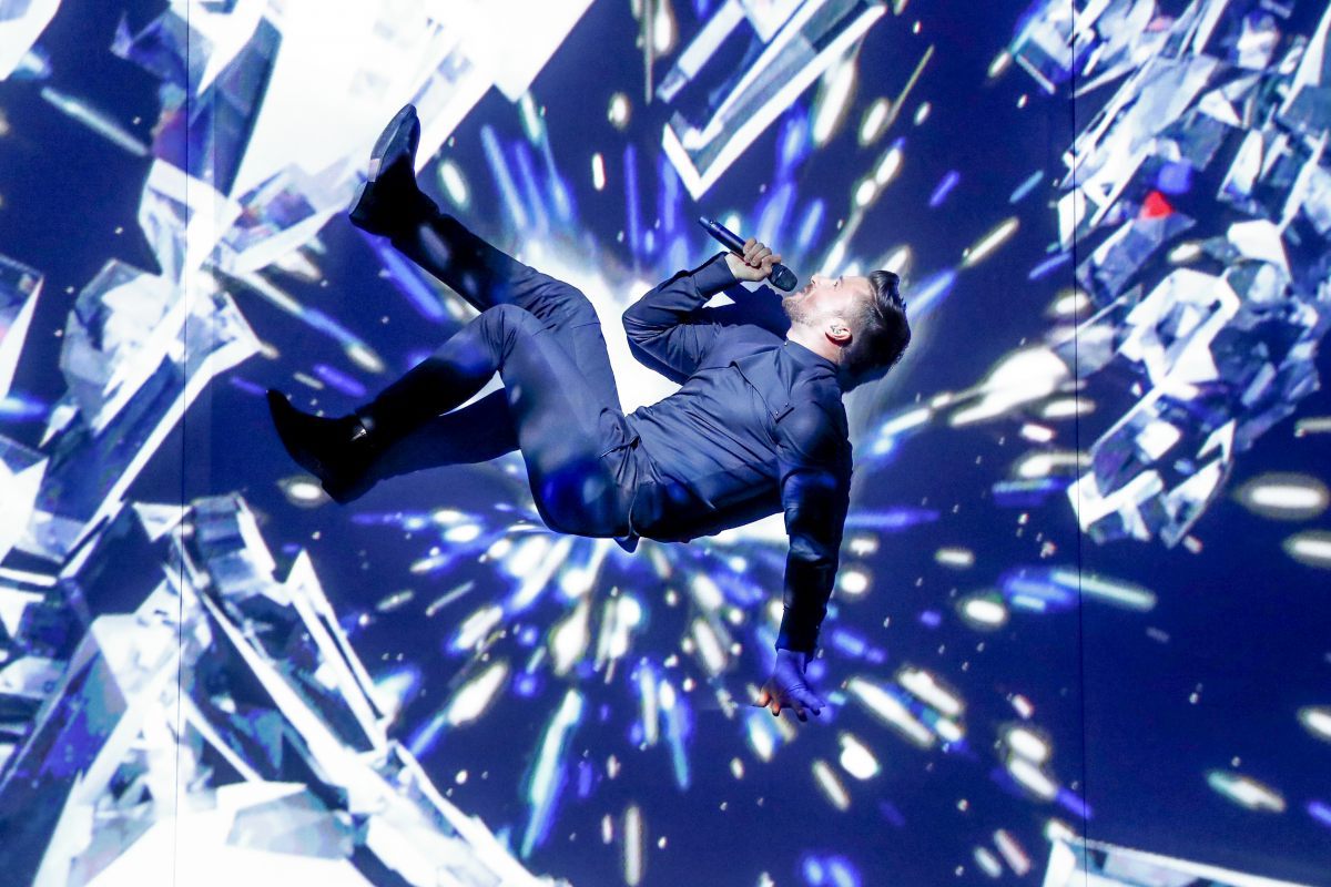 Russie, Sergey Lazarev, Eurovision 2016, Stockholm Globe Arenas, Suède © Anna Velikova (EBU)