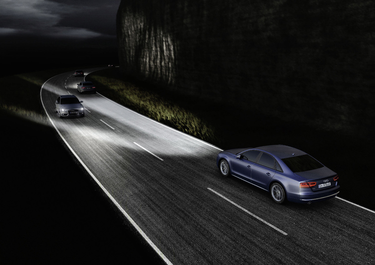 AUDI porte de voiture LED éclairage d'entrée laser projecteur