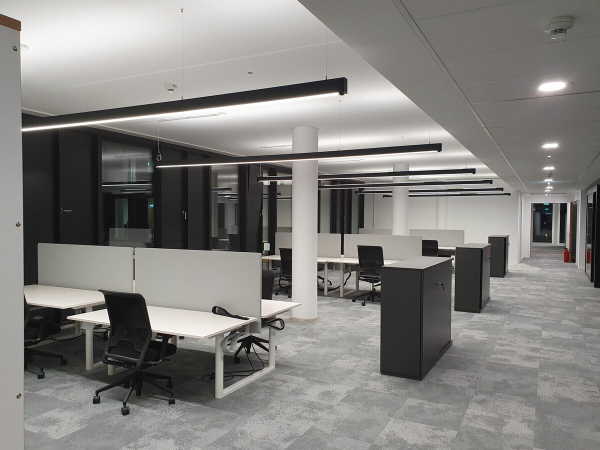 Eclairage des bureaux et des espaces de travail