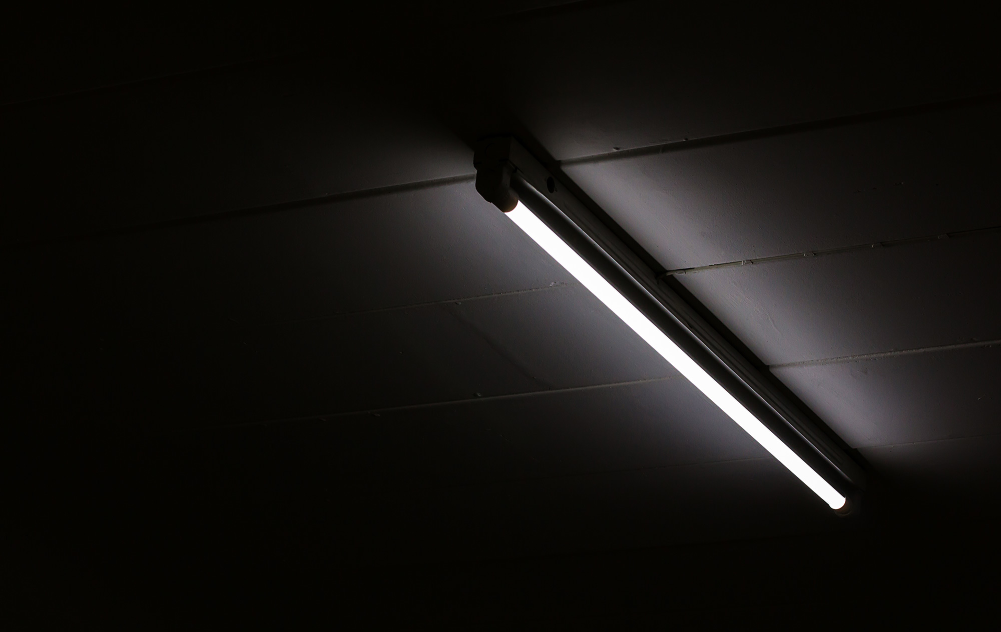 2 réglettes tube néon lumière noire BLACK-LIGHT